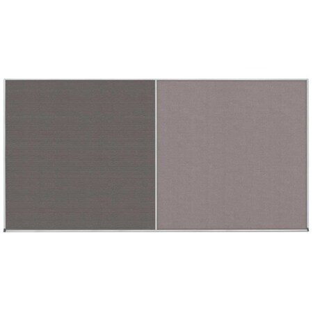 United Visual Products Enclosed Corkboard, 1 Door, 24"x36", 4" Fra UV3415-BRONZE-COBACC